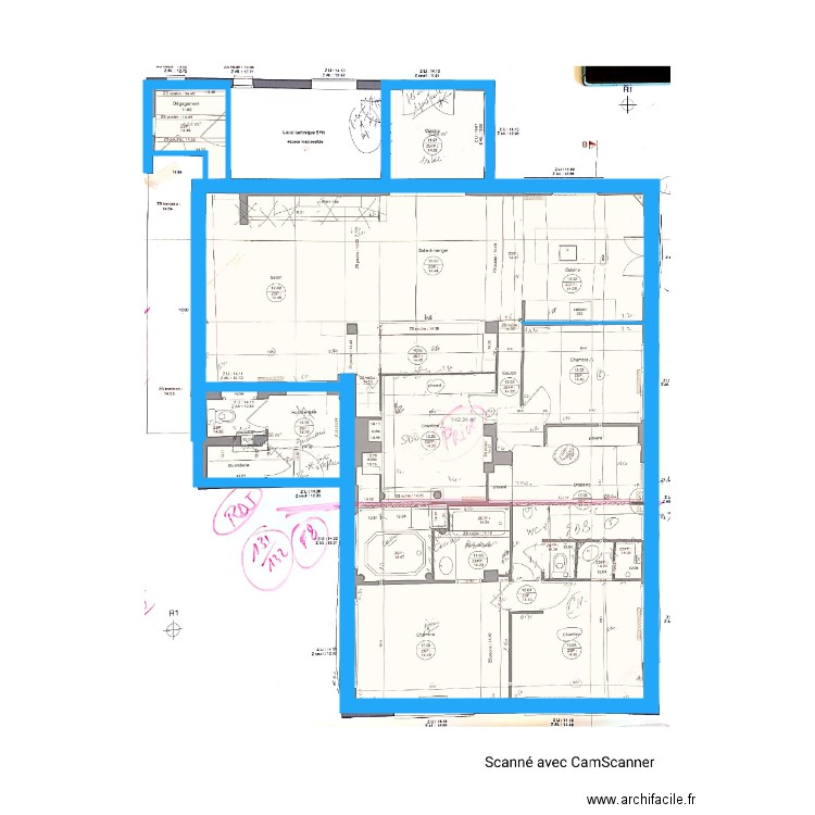 PLAN MAMAN 1. Plan de 0 pièce et 0 m2