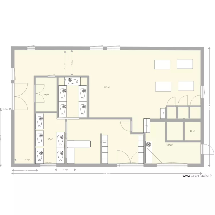 garderie version gege. Plan de 