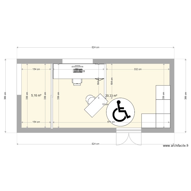 Accueil FBA HP2. Plan de 0 pièce et 0 m2
