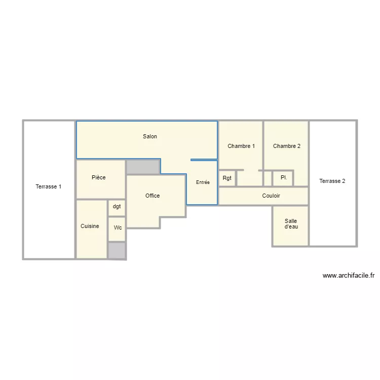 tour de seine. Plan de 