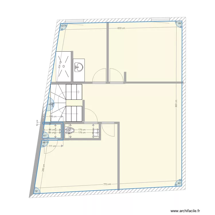 J Jaures 2&eacute;me . Plan de 