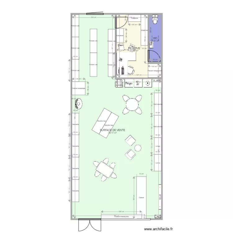 LANSAUCHAMP implantation. Plan de LANSAUCHAMP implantation. Plan de