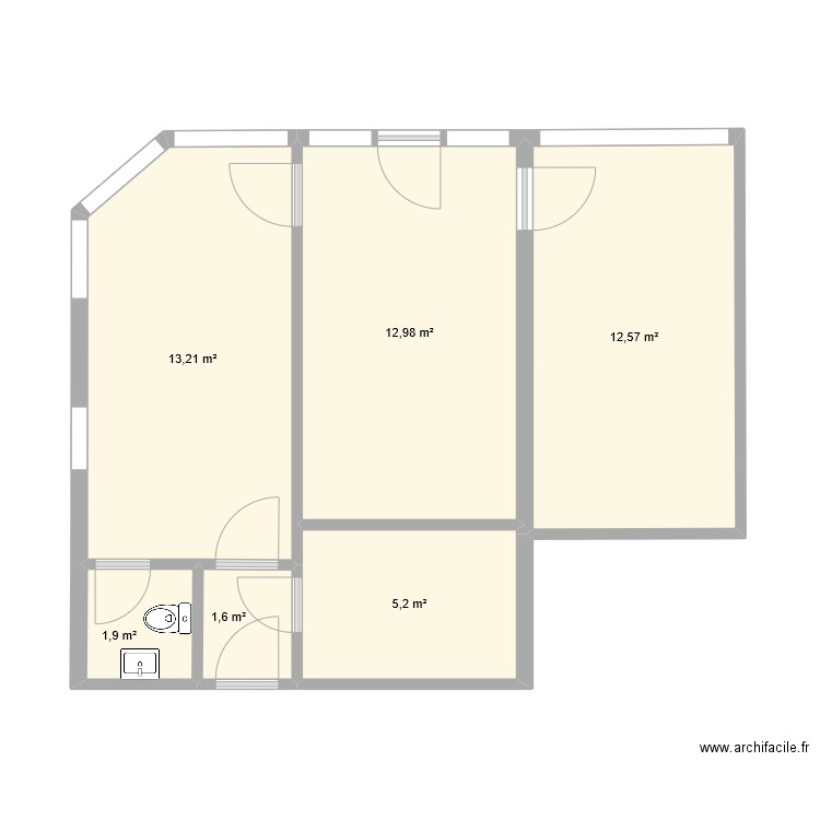 Champlan bureau. Plan de 0 pièce et 0 m2