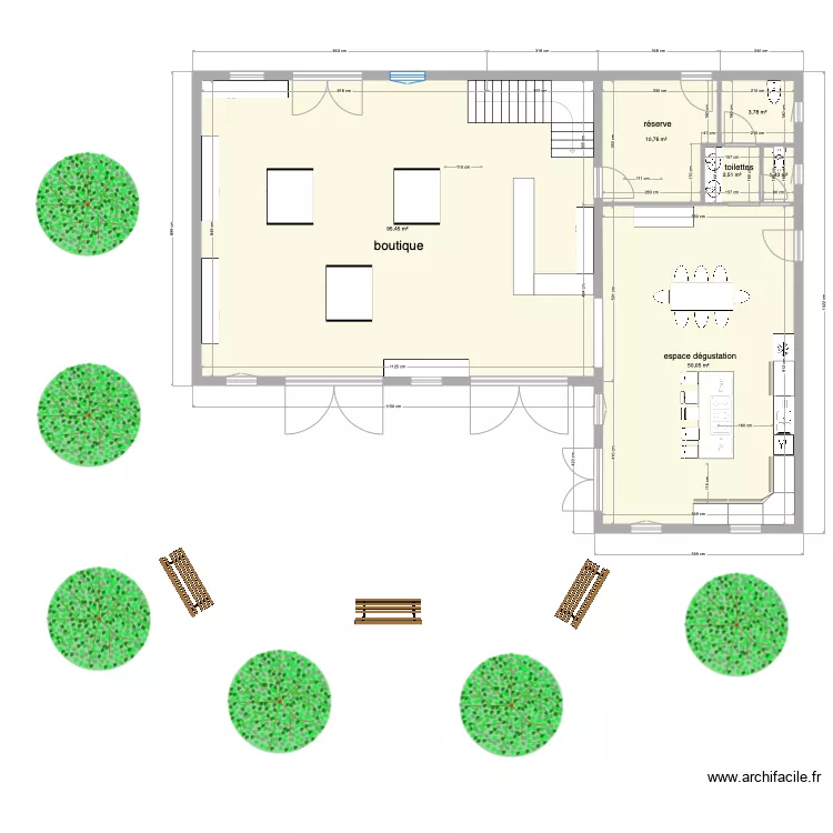 Moulin a huile V03. Plan de 
