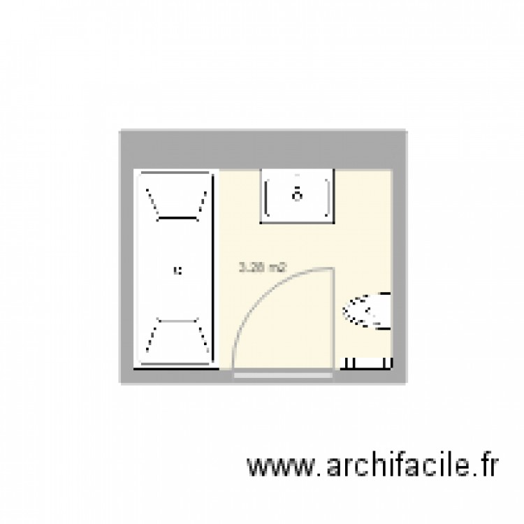 plan SALANON actuel. Plan de 0 pièce et 0 m2
