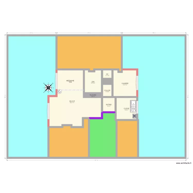 PARENT DE ROSAN. Plan de 0 pièce et 0 m2