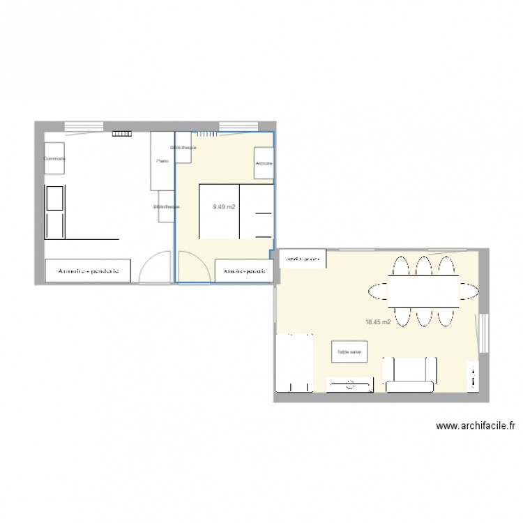 Appartement Atika. Plan de 0 pièce et 0 m2
