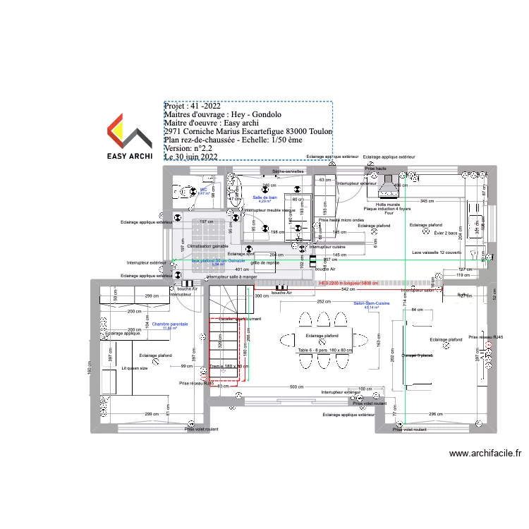 projet rez-de-chaussée Hey sans escalier rdj. Plan de projet rez-de-chaussée Hey sans escalier rdj. Plan de