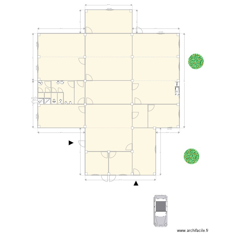 Siamu Chênaie. Plan de 0 pièce et 0 m2