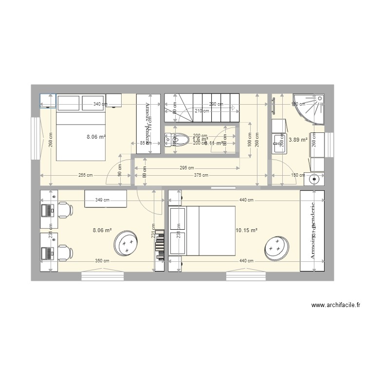 Maison N1. Plan de 0 pièce et 0 m2