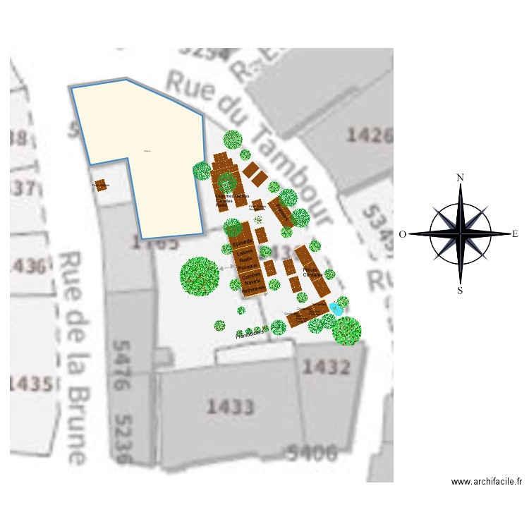 Petito. Plan de 0 pièce et 0 m2
