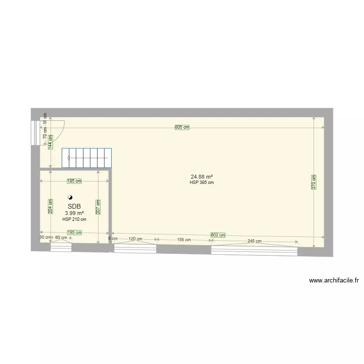 Loge version1. Plan de 