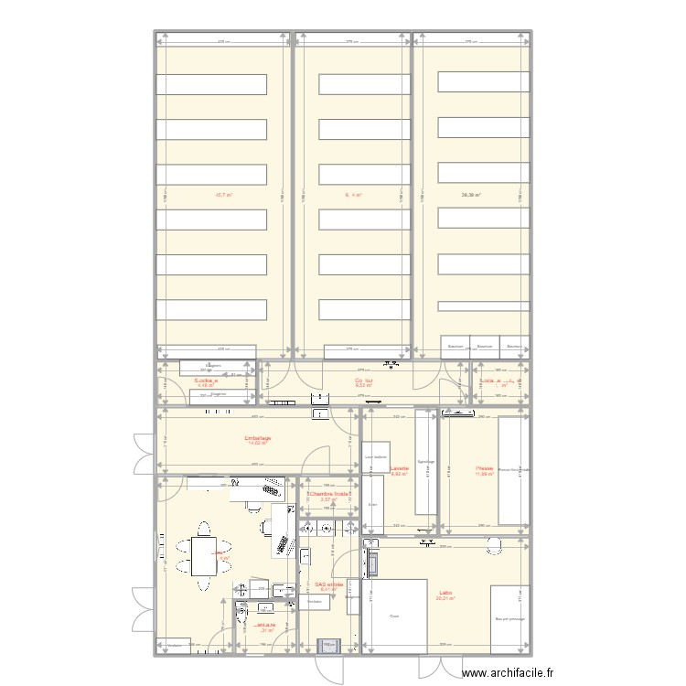 fromagerie v10 meublé. Plan de 0 pièce et 0 m2