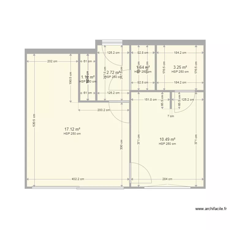 FONCIA  DES DRAGONS. Plan de 