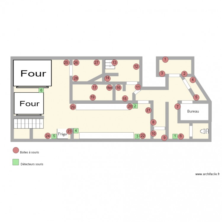 Eric Kayser caves. Plan de 0 pièce et 0 m2