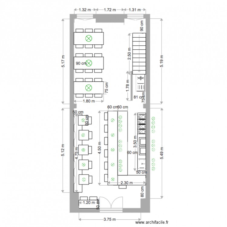 Plan Capucci. Plan de 0 pièce et 0 m2