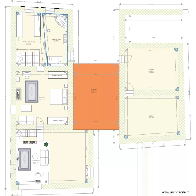 Patate House 2 r1. Plan de 