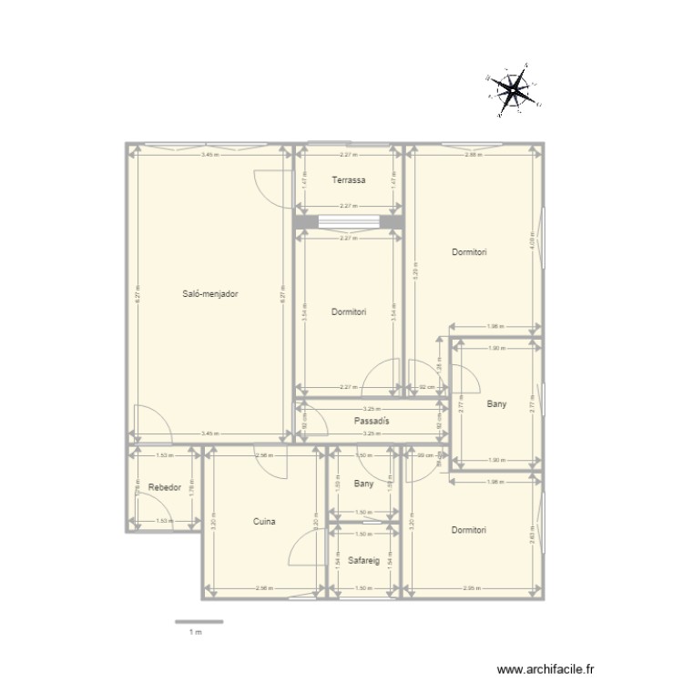 Ref 221 Valira Nova Bloc G 1 3 Encamp. Plan de 0 pièce et 0 m2