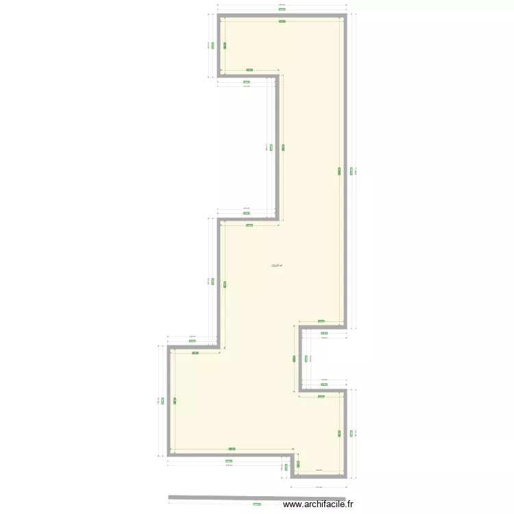 Devis Visse. Plan de 