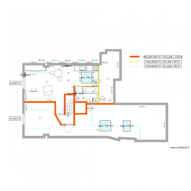 Plan. Plan de 0 pièce et 0 m2