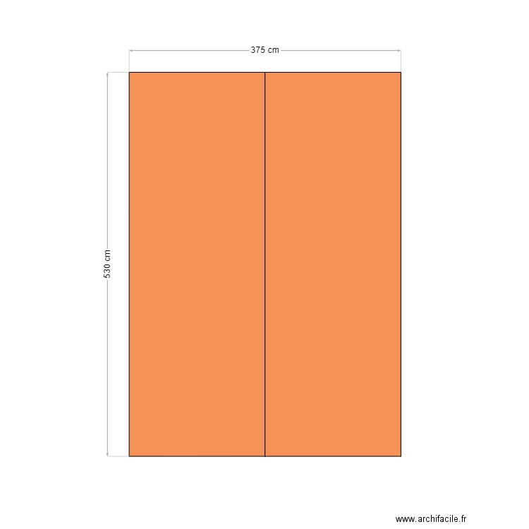 Vue toiture. Plan de 0 pièce et 0 m2