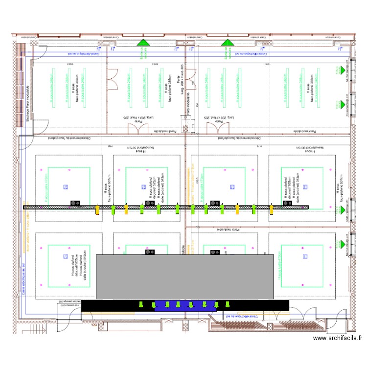 implantation tech OIM Inter. Plan de 0 pièce et 0 m2