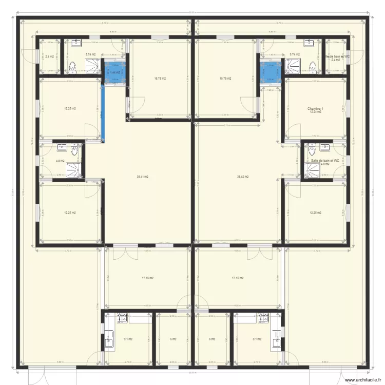 Villa A Louer v20161011 Bis. Plan de 0 pièce et 0 m2