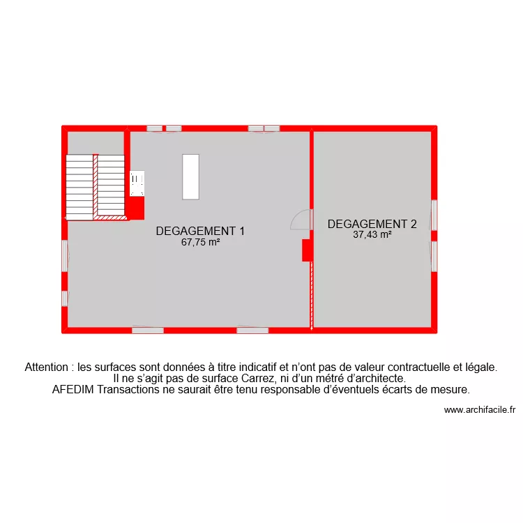 BI 9933 ETAGE . Plan de BI 9933 ETAGE . Plan de