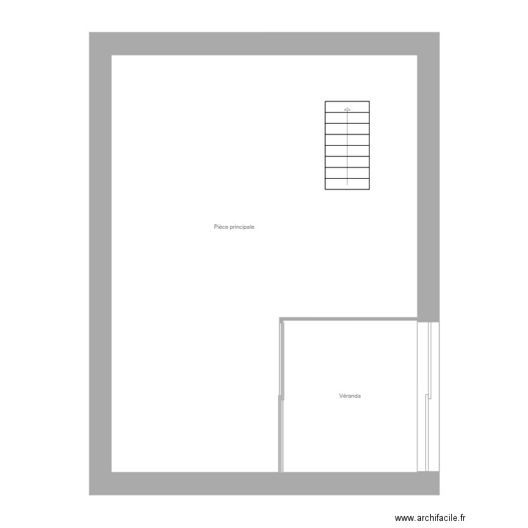 BARASCUD Niv 3. Plan de 2 pièces et 66 m2