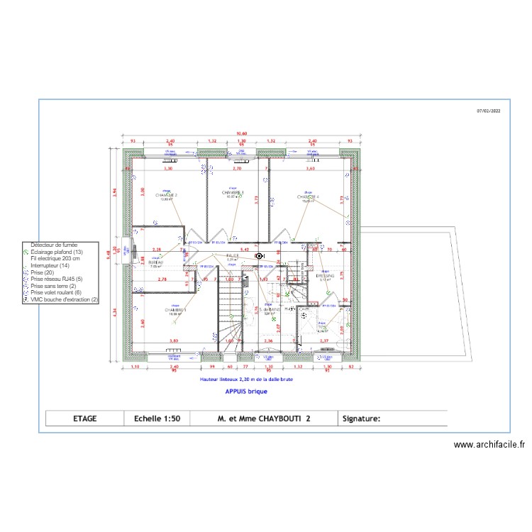 CHAYBOUTI ETAGE. Plan de 0 pièce et 0 m2