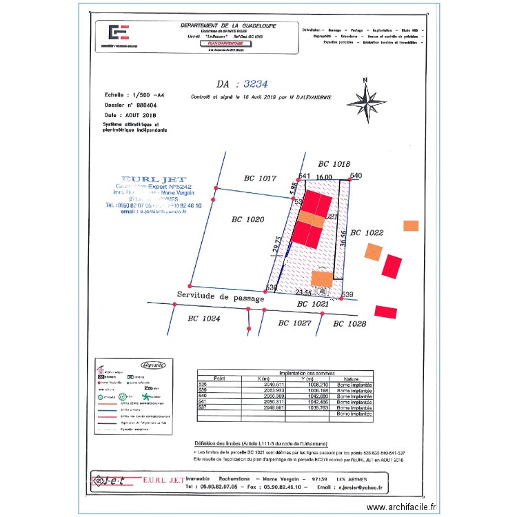 plan de masse nouveau 3. Plan de 0 pièce et 0 m2