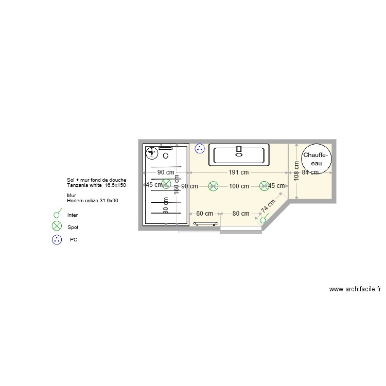 Plan Pallac. Plan de 0 pièce et 0 m2