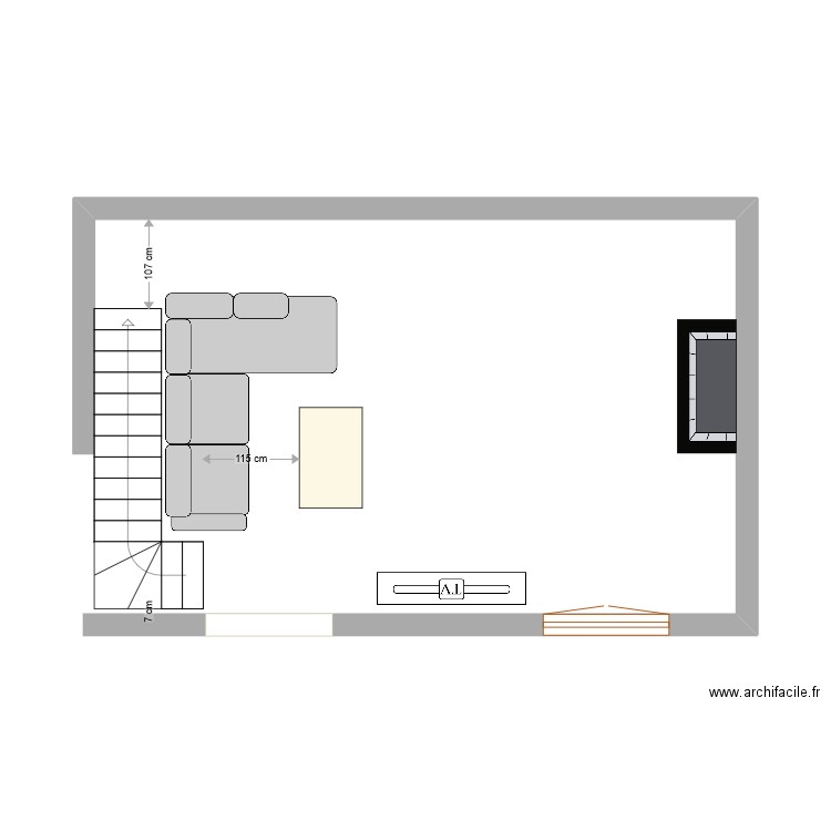 SALON. Plan de 0 pièce et 0 m2