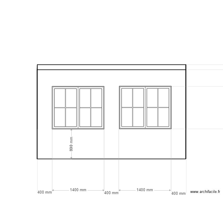 Extension 32. Plan de 0 pièce et 0 m2