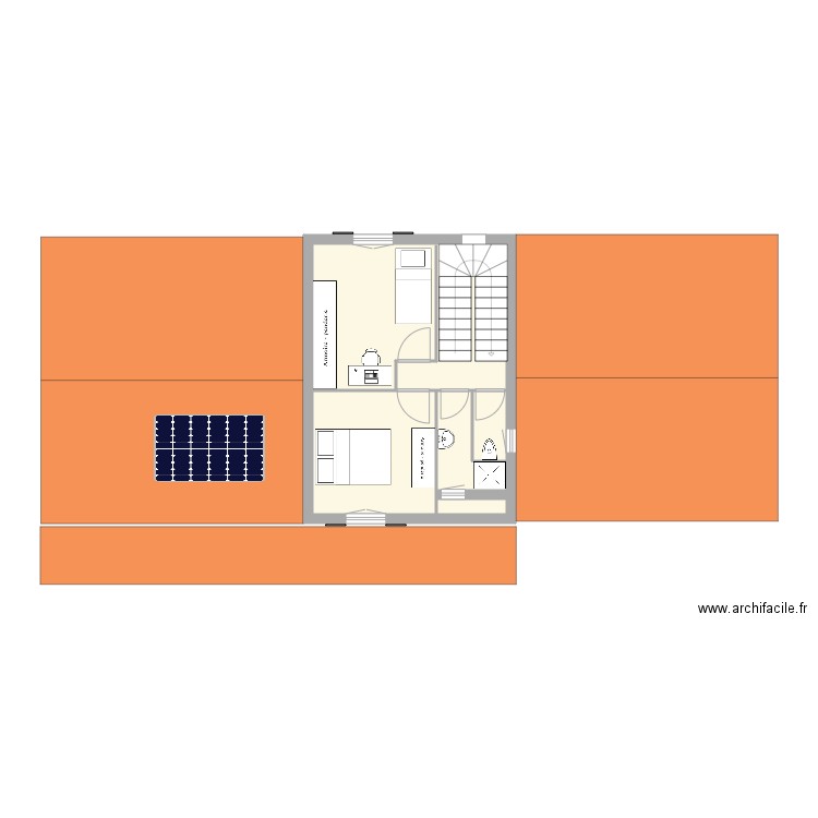 ETAGE 2. Plan de 0 pièce et 0 m2