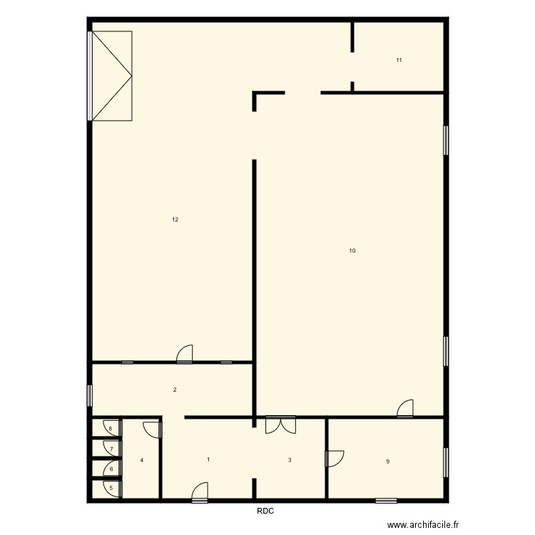 184829 MAIRIE D ANCERVILLE. Plan de 0 pièce et 0 m2