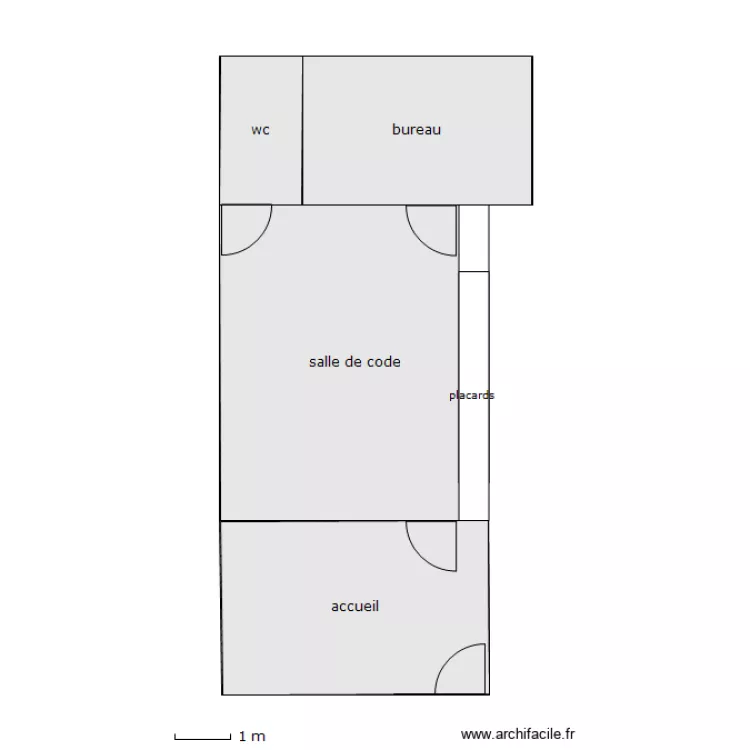 Foch conduite - Plan d'evacuation. Plan de Foch conduite - Plan d'evacuation. Plan de