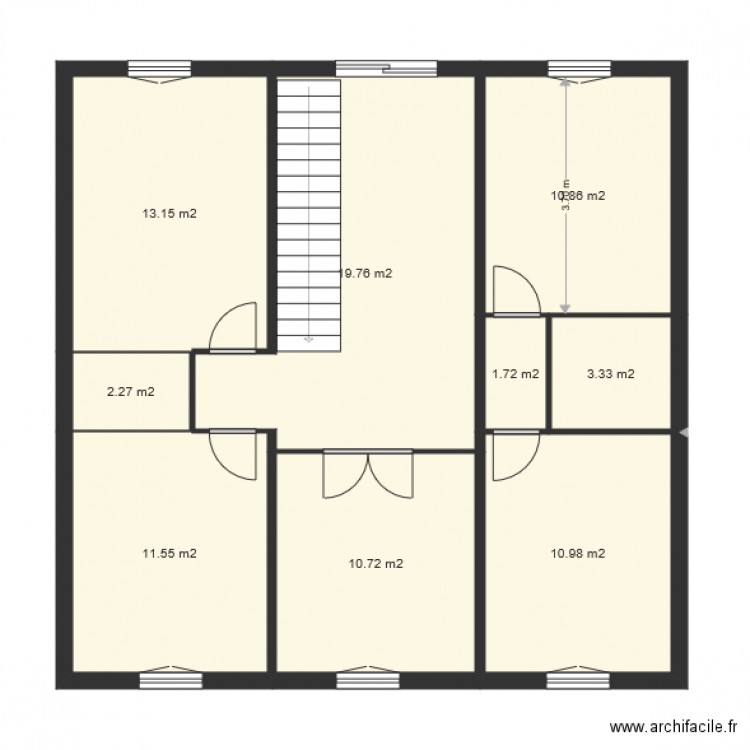 logement Pharmacie BONNAFY. Plan de 0 pièce et 0 m2