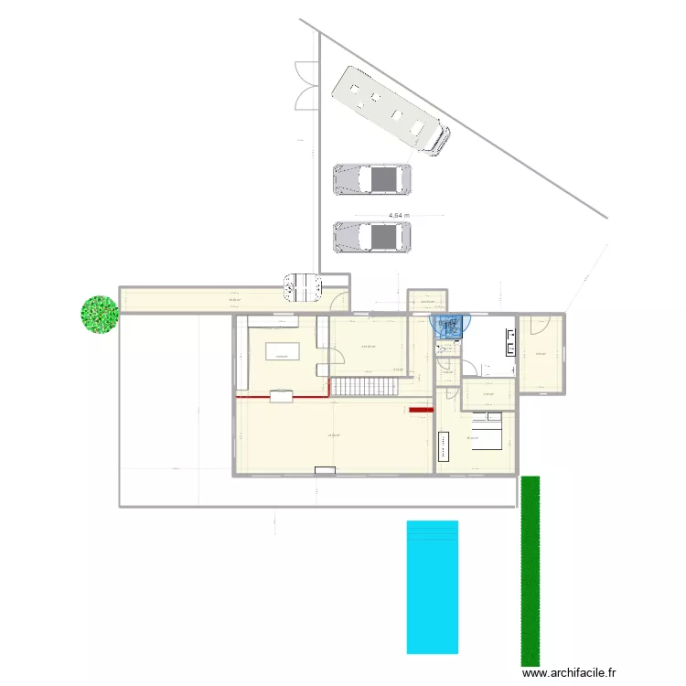 amenagemet ext 1. Plan de 