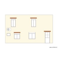 Plan façade après Comberouger