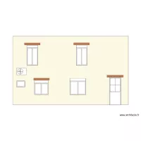 Plan fa&ccedil;ade apr&egrave;s Comberouger