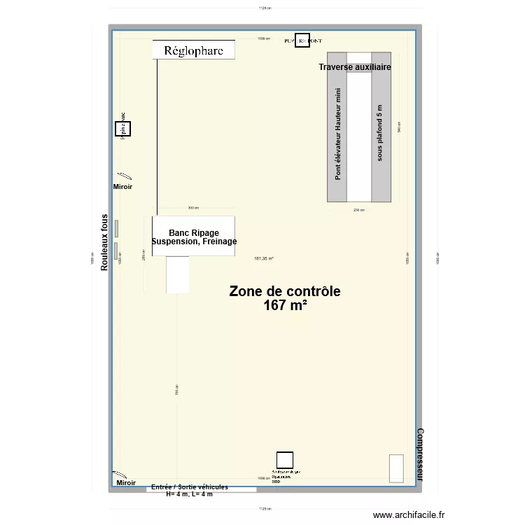 CT VL JEROME. Plan de 