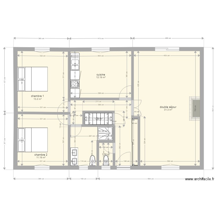 Patrick et Aldina . Plan de 0 pièce et 0 m2