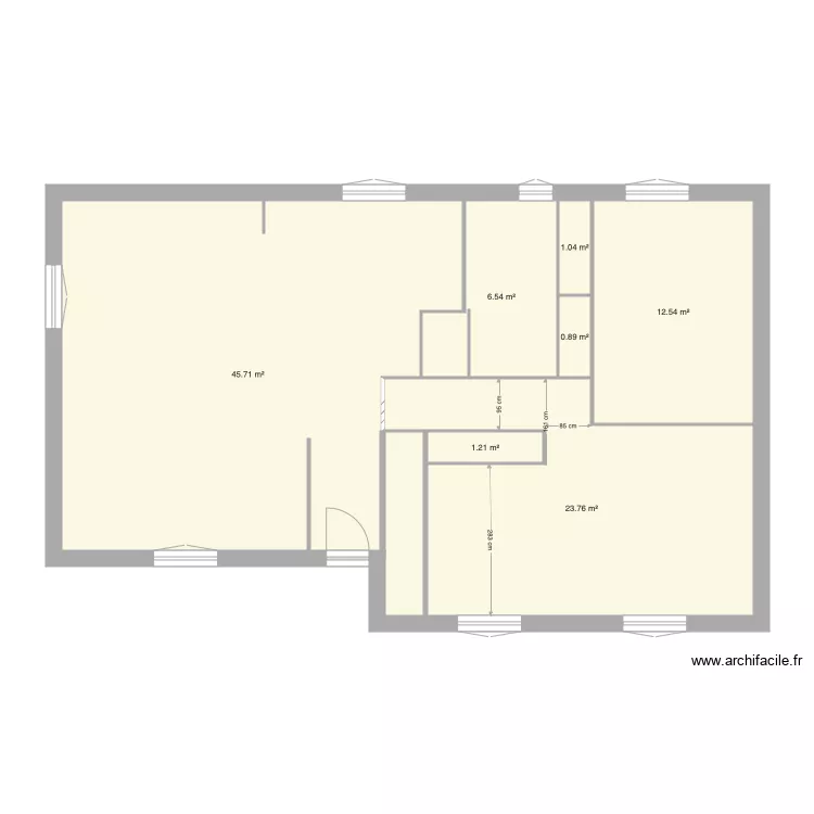 MAISON ESVRES PROJET. Plan de 