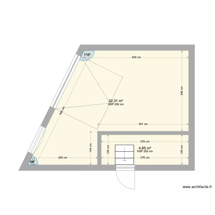 RDC GARAGE IDR BBZ. Plan de RDC GARAGE IDR BBZ. Plan de