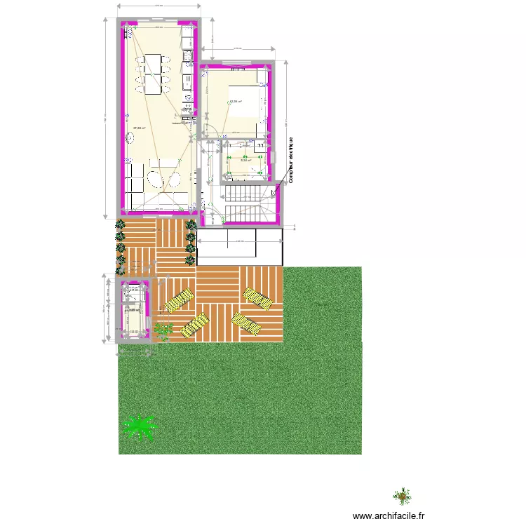 LEROUX  acces arriere 4. Plan de 