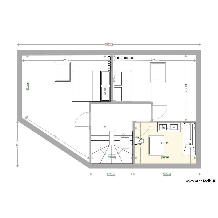 26 emile roux R2 modifié. Plan de 0 pièce et 0 m2