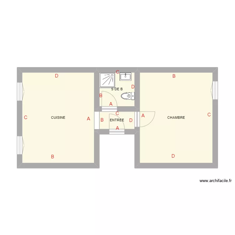 MARSAUDON 10 BLE R1. Plan de MARSAUDON 10 BLE R1. Plan de