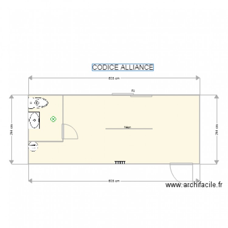 CODICE ALLIANCE. Plan de 0 pièce et 0 m2