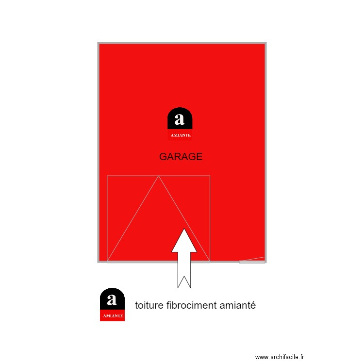 consorts mathé garage am 1380. Plan de 1 pièce et 20 m2